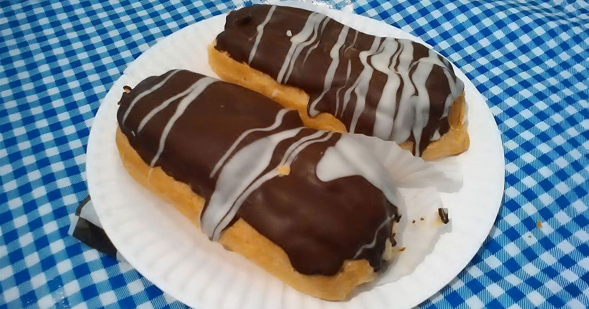 Custard-Filled Eclairs - Kohnen's Country Bakery - Kohnen's Country Bakery
