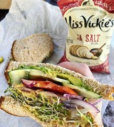 Saladwich at Kohnen’s Country Bakery, Tehachapi, CA