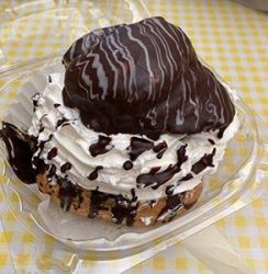 Cream Puff from Kohnen’s Country Bakery, Tehachapi, CA