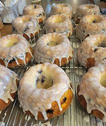 Lemon pound cakes at Kohnen’s Country Bakery, Tehachapi, CA